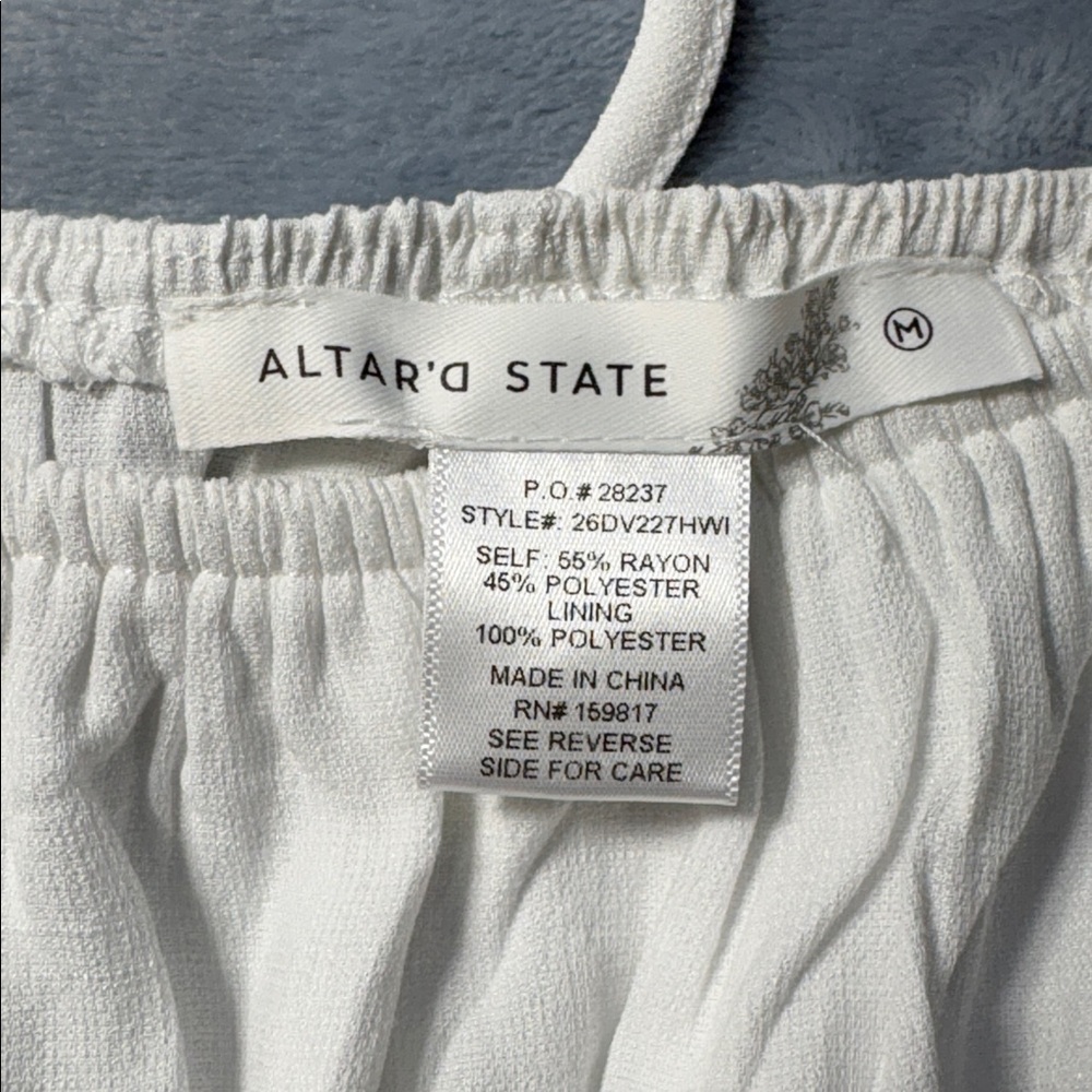 Altar'd State Smocked Tiered Dress - Picture 4 of 7
